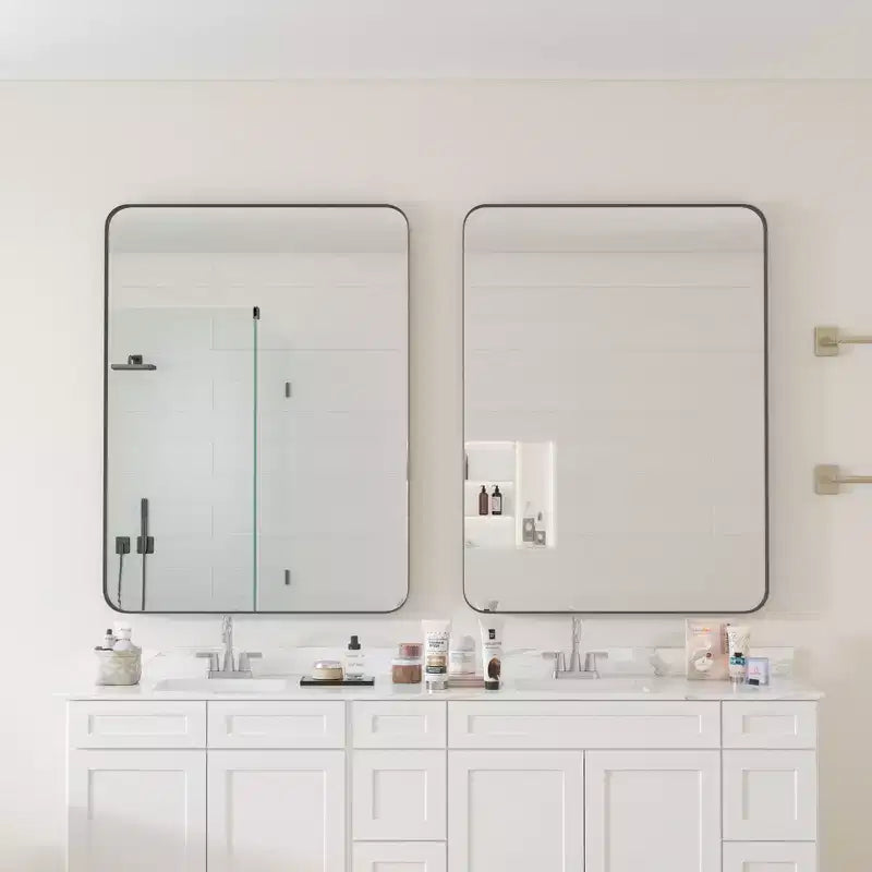 Specchio da Bagno Rettangolare Moderno da Parete 30x40 Pollici